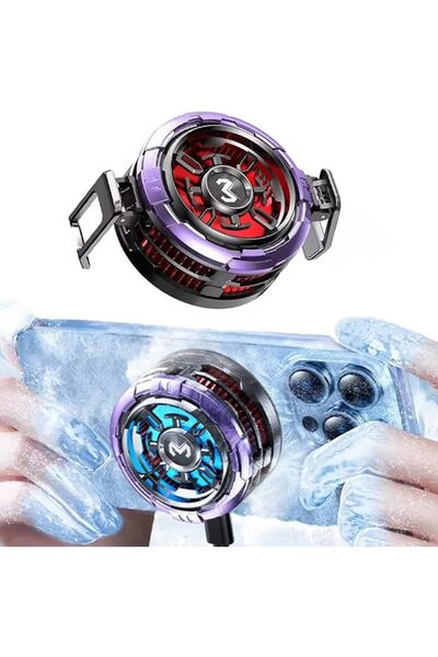 AZONEE Mobile Phone Radiator, Magnetic Cell Phone Cooler with AI Smart Temper...