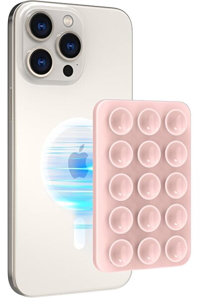 aheaks Çift tarafı Manyetik Vantuzlu Telefon Tutucu, iPhone 18-12 Serisi için...