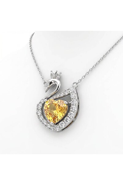 Swan necklace
