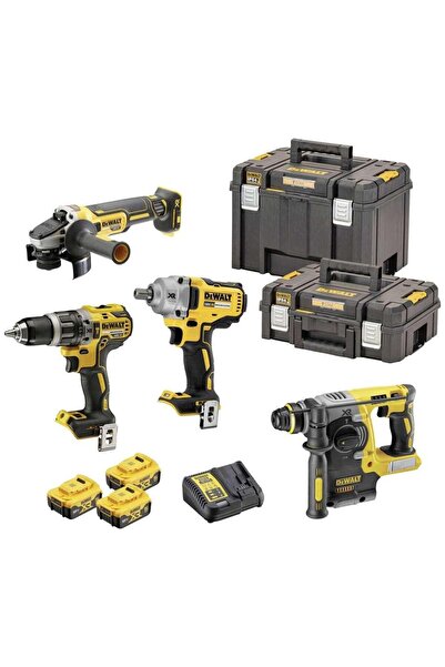 Dewalt DCK428P3T-QW 4-Piece Cordless Power Tool Set