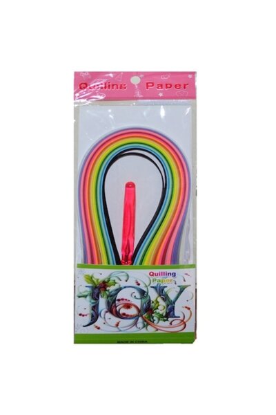 Joy Hârtie pentru quilling cu ac, 38x0.5 cm, 25 culori