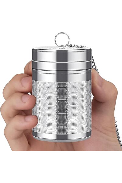 HASTHIP ® Large Tea Infuser 304 Stainless Steel Tea Strainer with Lid Tea Fil...