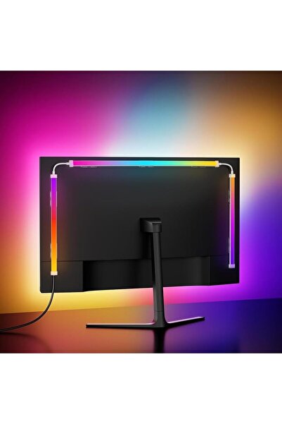 DoubleCare 16Ft/5M RGB+IC LED Neon Rope Lights, USB Powered Music Synchronize...