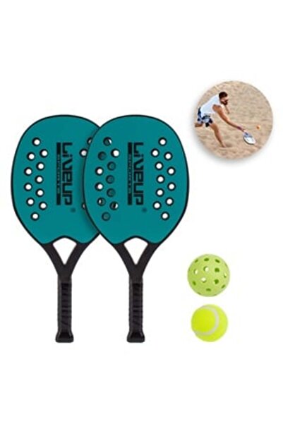 LIVARNO Set Rachete Tenis de Plaja cu 2 Mingi
