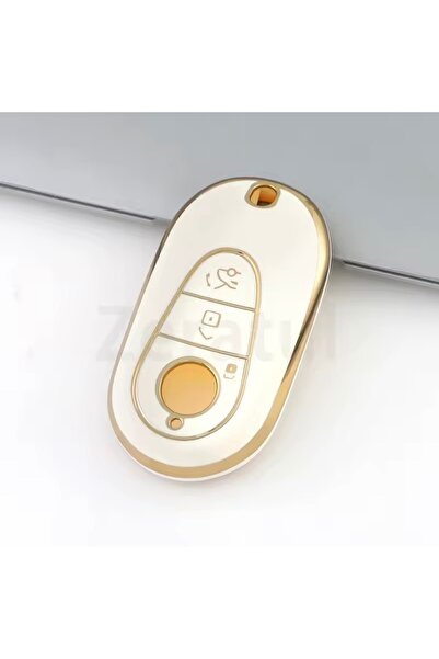 YıldızTuning Husă pentru chei Mercedes Benz Seria C W206 C200 C300 Aur alb