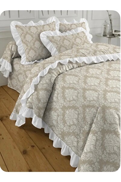 By Masuaa Single Ruffled Duvet Cover and 1 Ruffled Pillowcase | |   Without S...