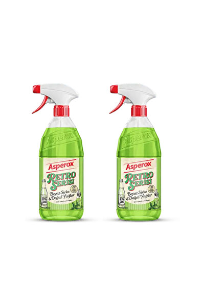 ASPEROX RETRO SERİSİ BEYAZ SİRKE& DOĞAL YAĞLAR 1000ML (2 ADET)