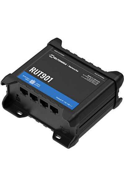 Teltonika RUT901 v1 Ασύρματος δρομολογητής 4G Wi‑Fi 4 με 3 θύρες