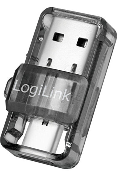 LogiLink Προσαρμογέας USB-C Bluetooth 5.0 Εμβέλεια έως 10μ Γκρι (BT0054)