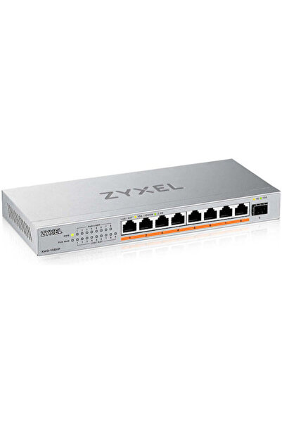 ZyXEL XMG-108HP Μη διαχειριζόμενος διακόπτης L2 PoE+ με 8 θύρες Ethernet