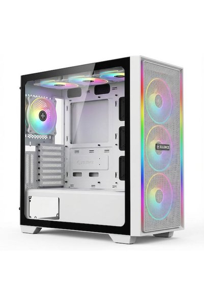 Xilence Xilent Flux X916.ARGB Gaming Midi Tower Θήκη Υπολογιστή με Πλαϊνό Παρ...