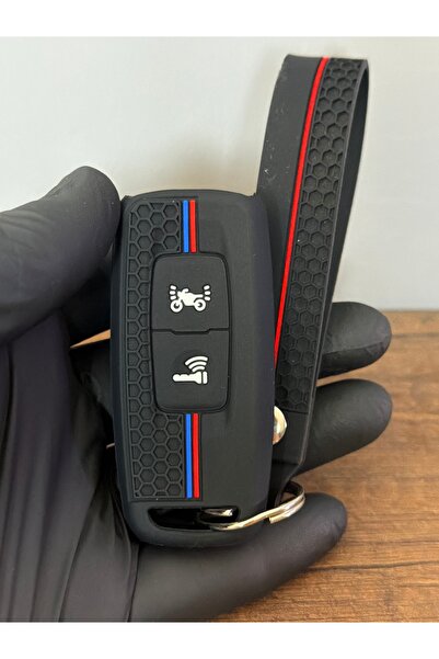 Mavi Keys Honda Pcx - Forza Motorcycle Smart 2-Button Honeycomb Pattern Key R...