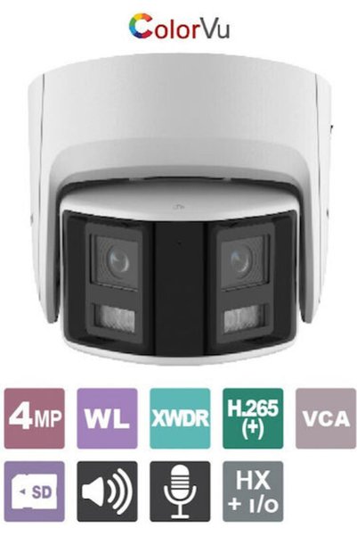 Hikvision DS-2CD2347G2P-LSU/SL(C) Κάμερα επιτήρησης IP Full HD+ 4MP Αδιάβροχη...