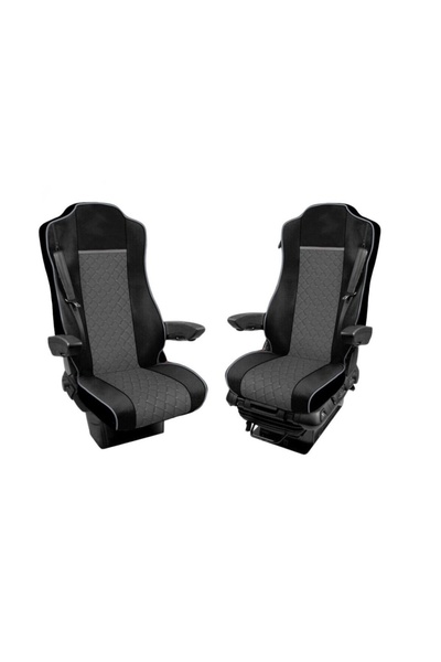 DELUXETUNING Set huse scaune camion compatibile cu Mercedes Actros MP4 MP5 20...