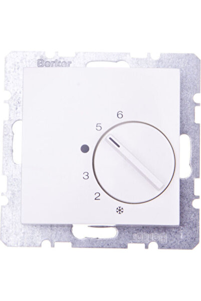 hager Ελεγκτής Θερμοκρασίας 5A 250V 5 ° C IP20 Λευκό Κωδικός: 20268989