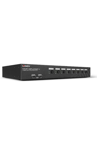 LİNDY 39540 Διακόπτης KVM & Δεδομένων με DisplayPort / USB 2.0