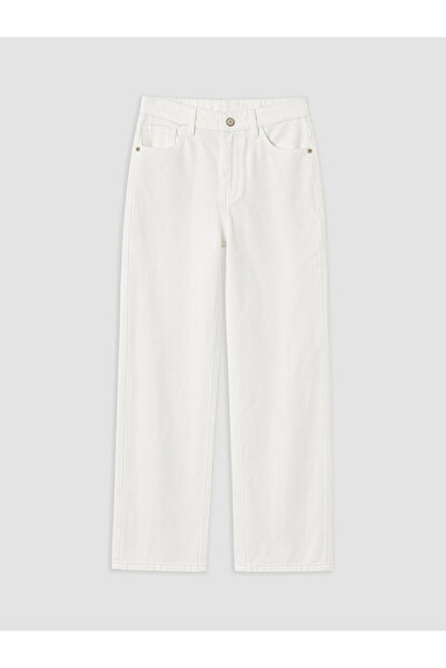 LC Waikiki I High Waist Straight Fit Women's Jean Trousers from Freezen Store