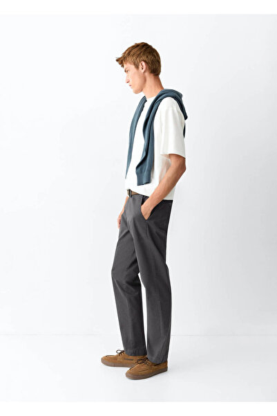 Mango Teen Pamuklu chino pantolon