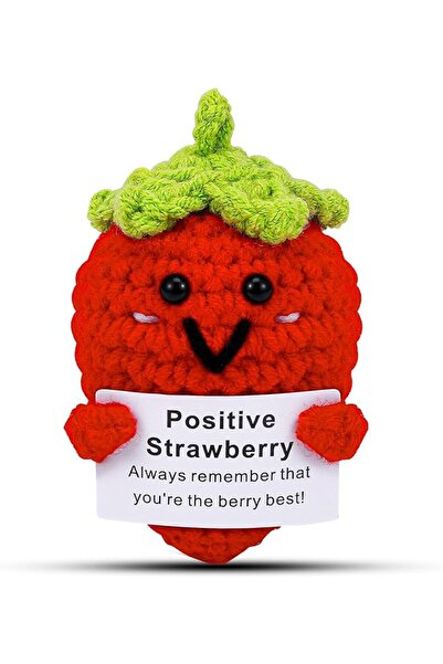 TERRIFI Positive Pocket Dinosaur Doll, Funny Emotional Support Knitted Dinosa...