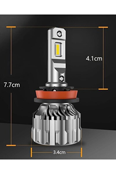 Aputue H11 Bulbs, 2 PCS Ultra Bright LED Light Bulbs, 6500K Cool White H11 H8...