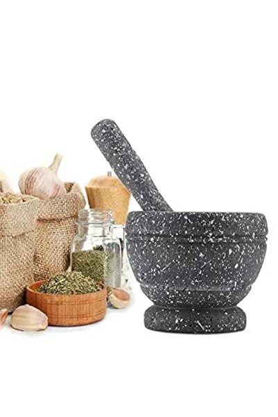 RiToEasysports Mortar and Pestle Set, Easily Crushes Garlic Ginger with Ergon...
