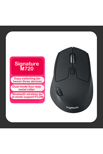 Choice1 4794 Logitech M720 Wireless Bluetooth Mouse - Office Mouse - Bluetoot...