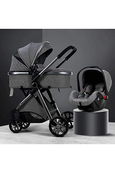 GENERAL Foldable Baby Buggy 3 in 1 Baby Stroller Carriage Lightweight Pusair ...