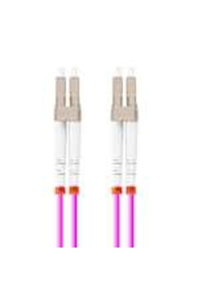 Lanberg Cablu fibră LC/UPC 5 m violet OM4 FO-LULU-MD41-0050-VT
