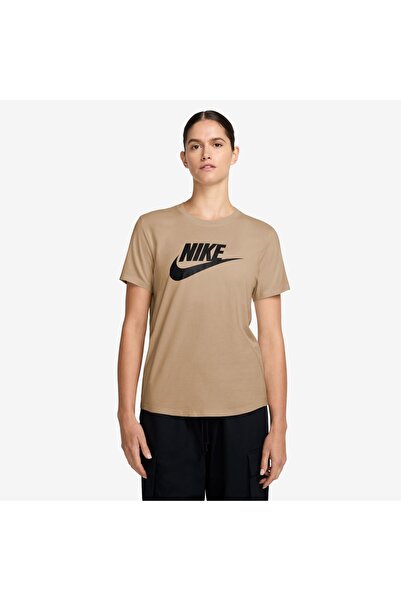 Nike W NSW TEE ESSNTL ICN FTRA DX7906-286 Μπεζ M