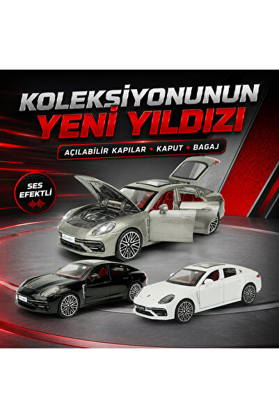 Toysan 1.24 ÖLÇEK KUTULU SESLİ VE IŞIKLI ÇEK BIRAK METAL ARABA