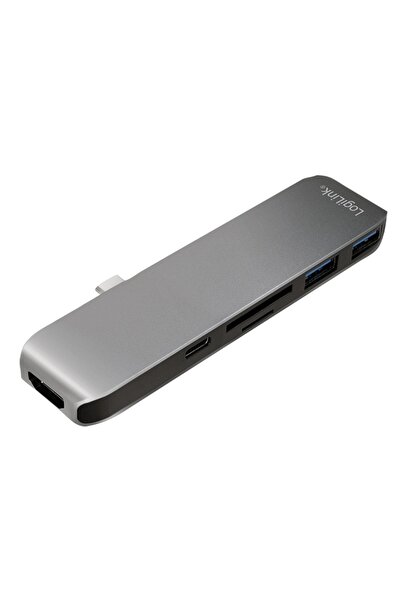 LogiLink HUB extern LOGILINK, porturi USB: USB 3.0 x 2, USB 3.1 Type C, conec...