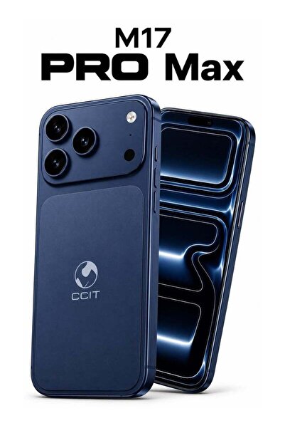CCIT هاتف ذكي بكاميرا ثلاثية M17 Pro Max أزرق اللون
