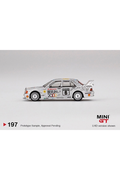 mini gt Minigt 197 Mercedes-Benz 190E 2.5-16 Evolution Ii # 6 "Berlin" 1992 Dtm Zolder