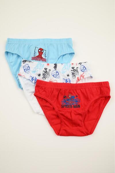 Sun City Fashion Group Σετ σλιπ 3 τμχ αγόρι "Spiderman Marvel world" γαλάζιο-...