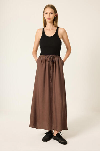 Touché Privé Beli Tie Waist Pencil Skirt