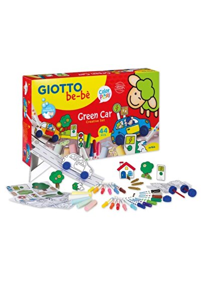 Giotto Be-Be Green Car Creative Articles Set, Green