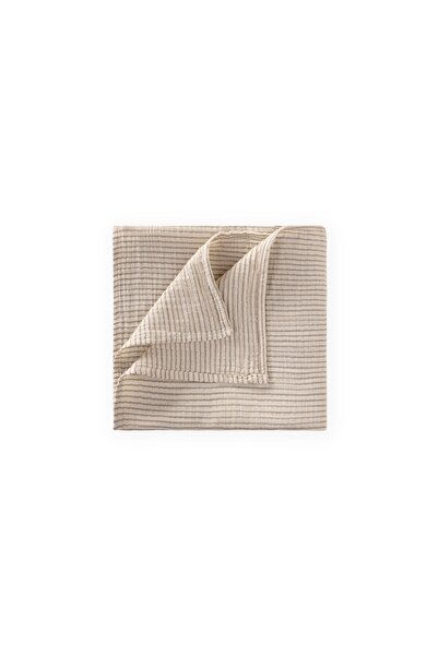 Cigit Natural Blanket 90X100Cm Olive