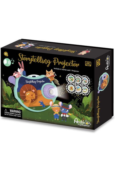 Ambo Funtamin Proiector Cu 6 Fabule - Vulpea Si Strugurii, Cei Trei Purcelusi...