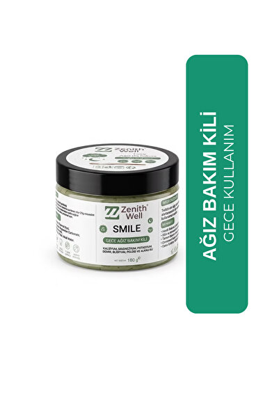 SMILE: Gece Ağız Bakım Kili - Mineral Onarıcı & Florürsüz