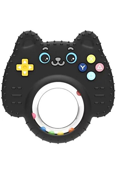 Generic Infant Silicone Teether Rattle, Gamepad Shape Baby Teething Relief Ch...