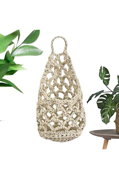 Generic Pot Hangers for Plants Boho Macrame Space Saving Storage | Plant Pot ...