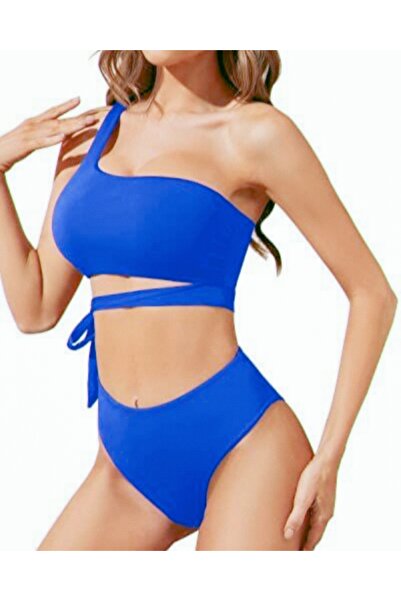 DEEP BEACH High Waist Bikini Bottom Db20005Ba