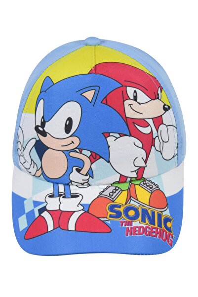 Stamion Παιδικό Καπέλο Jockey Αγόρι "Sonic The Hedgehog" γαλάζιο