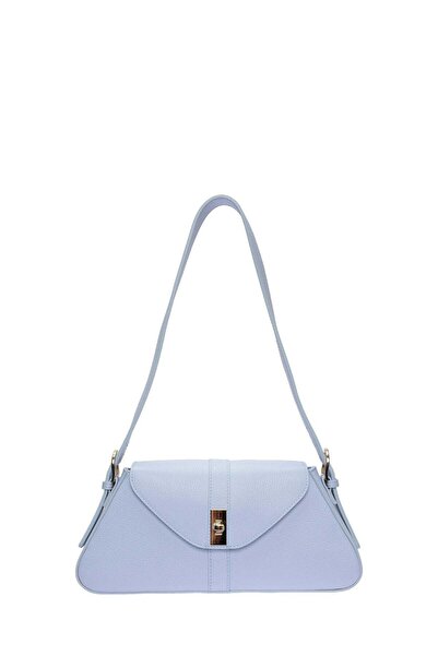 SimpleFind Roberta M Geanta piele -Ariadna-Albastru deschis,Geanta de umar pi...