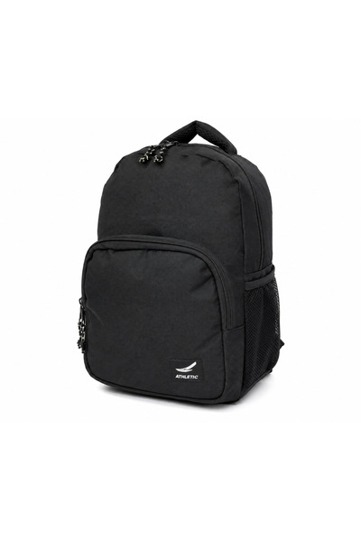 Dadacuq Rucsac negru, mini, cu două compartimente, rezistent la apă și la uzu...