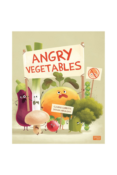 SASSI Picture Book Angry Vegetables 40 illustrated pages