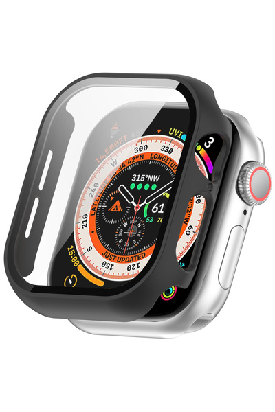 CaseOnn Apple Watch Series 7 45mm Case Hard Bumper Case with Full Protection ...