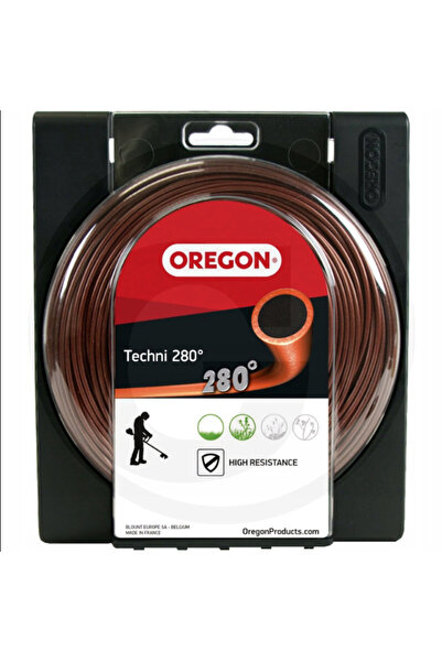 Oregon Fir de tăiere pentru motocoase și trimmere 3.0mm x 56m Techni 280 °