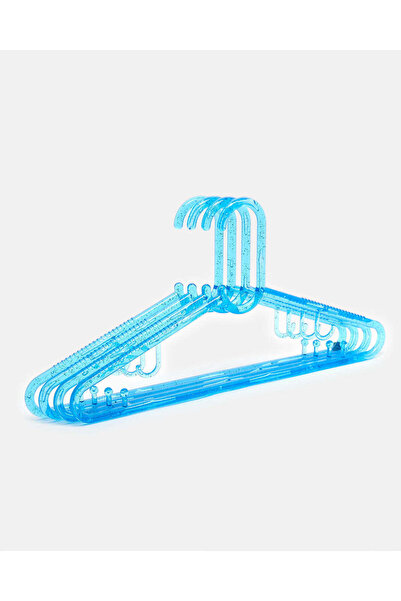 REDTAG Blue Plastic Hanger Set (4 Piece)