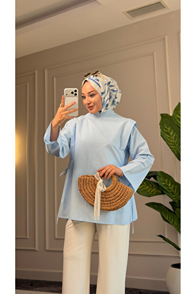 Suede Style 6558 - Stylish, Comfortable, Underarm Side Tie Detail, Woven Soft...